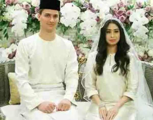 Islam Converted Dutch Footballer Marries Malaysian Princess, Pays N2000 For Dowry  (Photos)